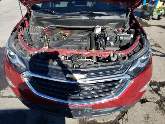 2GNAXSEV5J6294558 - 2018 CHEVROLET EQUINOX LT RED photo 12