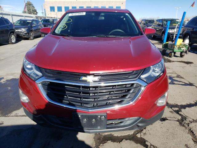 2GNAXSEV5J6294558 - 2018 CHEVROLET EQUINOX LT RED photo 5