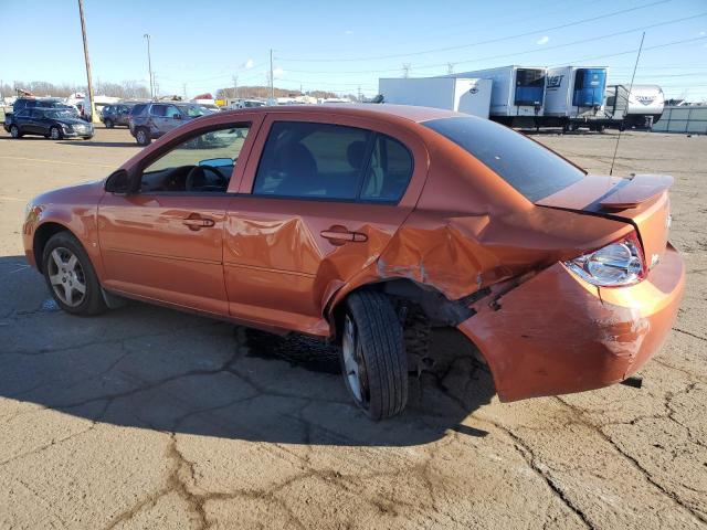 1G1AK55F177105360 - 2007 CHEVROLET COBALT LS ORANGE photo 2