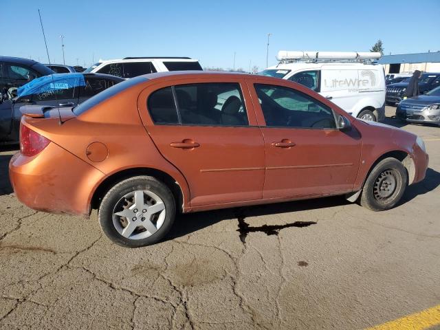 1G1AK55F177105360 - 2007 CHEVROLET COBALT LS ORANGE photo 3