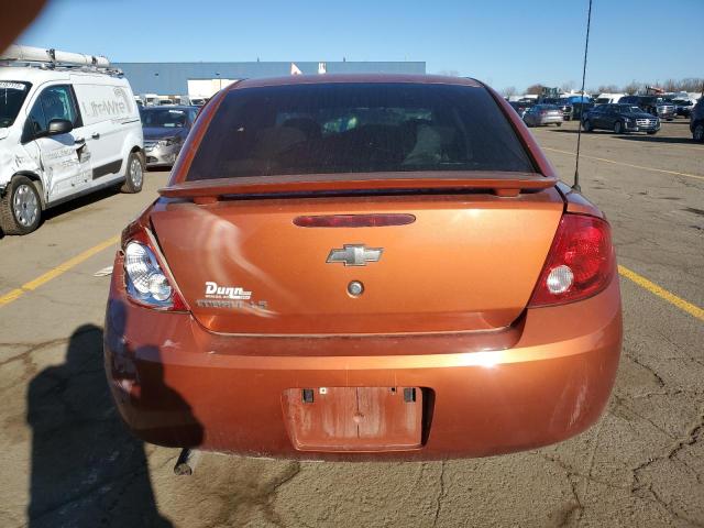 1G1AK55F177105360 - 2007 CHEVROLET COBALT LS ORANGE photo 6