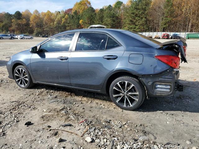 2T1BURHE4KC225130 - 2019 TOYOTA COROLLA L GRAY photo 2