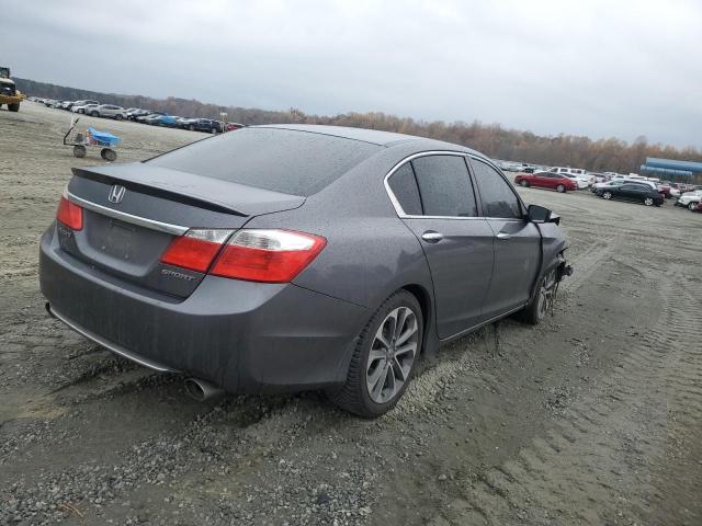 1HGCR2F56DA273446 - 2013 HONDA ACCORD SPORT GRAY photo 3