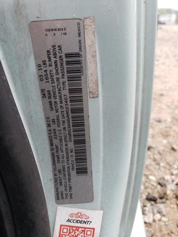 3VWRG3AG6AM023407 - 2010 VOLKSWAGEN NEW BEETLE Blau Foto 12