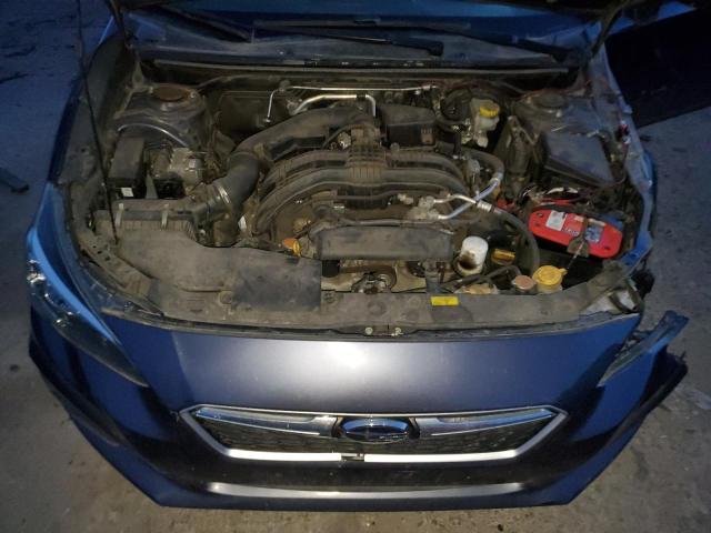 4S3GTAA68H1725320 - 2017 SUBARU IMPREZA BLUE photo 11