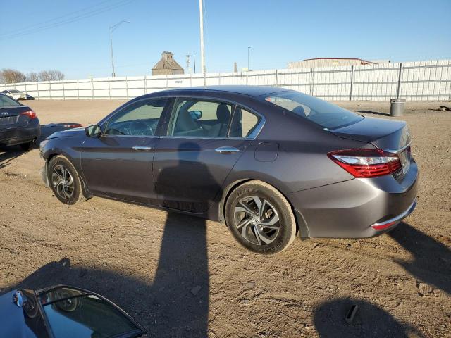 1HGCR2F33HA230252 - 2017 HONDA ACCORD LX GRAY photo 2