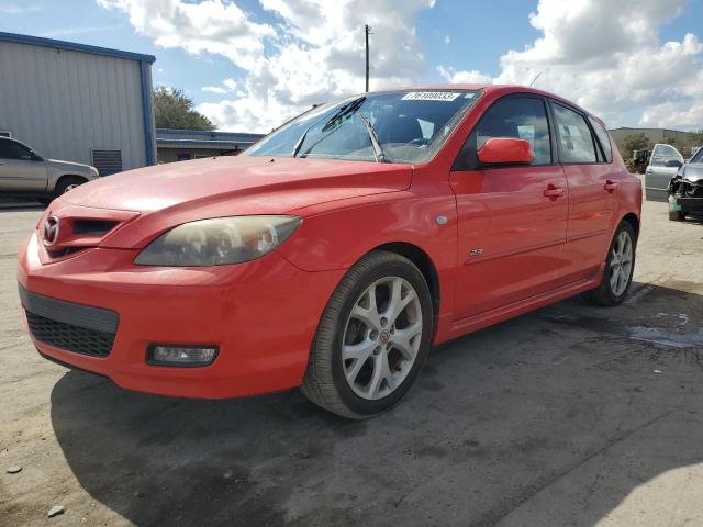 JM1BK343881791490 - 2008 MAZDA 3 HATCHBACK RED photo 1