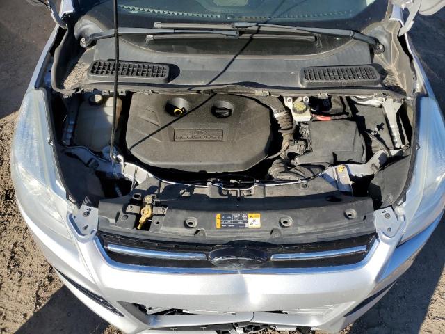 1FMCU9H90DUD89368 - 2013 FORD ESCAPE SEL SILVER photo 12