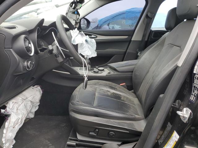 ZASFAKPN5J7B74022 - 2018 ALFA ROMEO STELVIO SPORT Schwarz Foto 7