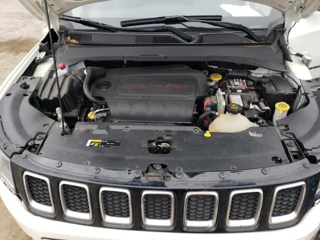 3C4NJDCB0MT595559 - 2021 JEEP COMPASS LIMITED WHITE photo 11