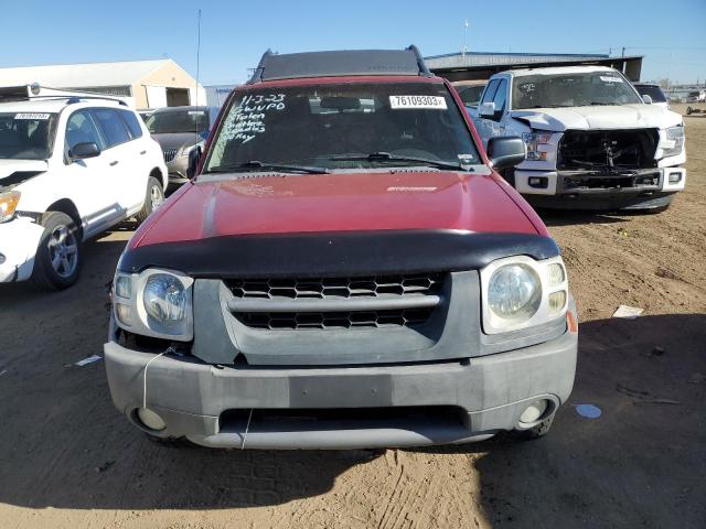 5N1MD28Y72C514579 - 2002 NISSAN XTERRA SE RED photo 5