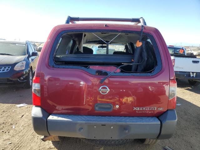 5N1MD28Y72C514579 - 2002 NISSAN XTERRA SE RED photo 6