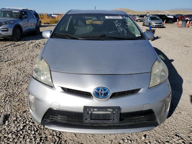 JTDKN3DU5D0347516 - 2013 TOYOTA PRIUS SILVER photo 5