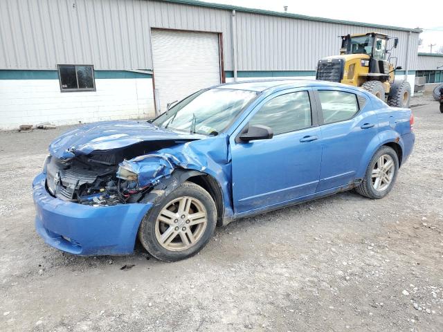 1B3LC56K28N619788 - 2008 DODGE AVENGER SXT BLUE photo 1