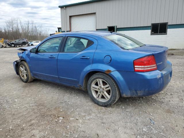 1B3LC56K28N619788 - 2008 DODGE AVENGER SXT BLUE photo 2