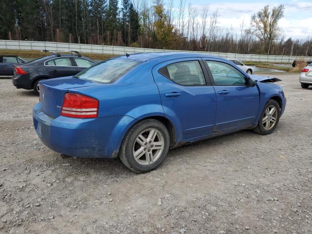 1B3LC56K28N619788 - 2008 DODGE AVENGER SXT BLUE photo 3