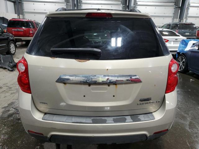 2CNFLEEWXA6380643 - 2010 CHEVROLET EQUINOX LT TAN photo 6