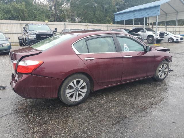 1HGCR2F31DA214612 - 2013 HONDA ACCORD LX MAROON photo 3