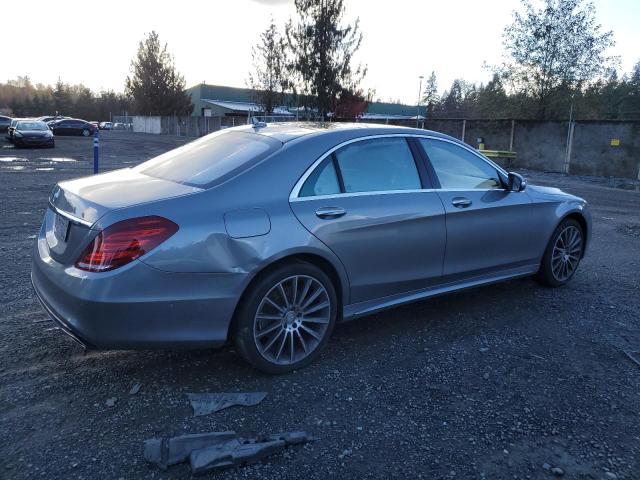 WDDUG8CB7FA122257 - 2015 MERCEDES-BENZ S 550 GRAY photo 3