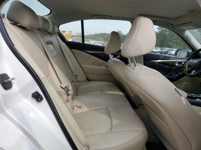 JN1BV7AR2FM407046 - 2015 INFINITI Q50 BASE WHITE photo 10