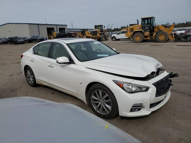 JN1BV7AR2FM407046 - 2015 INFINITI Q50 BASE WHITE photo 4