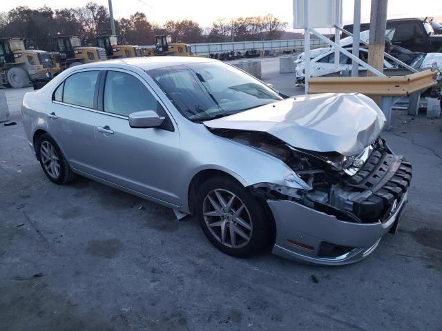 3FAHP0JG3BR168797 - 2011 FORD FUSION SEL SILVER photo 4