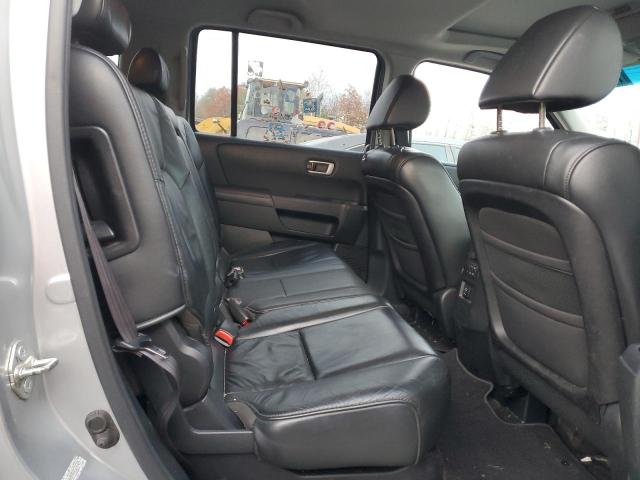 5FNYF4H59BB035505 - 2011 HONDA PILOT EXL SILVER photo 10