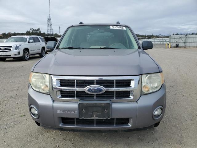 1FMCU49H98KD32502 - 2008 FORD ESCAPE HEV GRAY photo 5