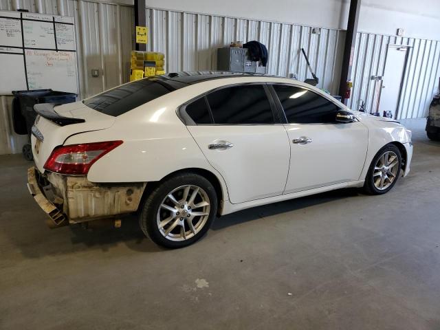 1N4AA51E59C811478 - 2009 NISSAN MAXIMA S WHITE photo 3