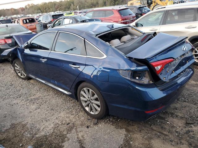 5NPE34AF7HH577064 - 2017 HYUNDAI SONATA SPORT BLUE photo 2