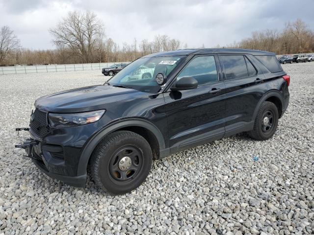 1FM5K8ABXLGC13091 - 2020 FORD EXPLORER POLICE INTERCEPTOR BLACK photo 1