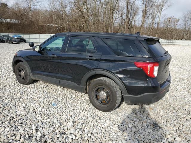 1FM5K8ABXLGC13091 - 2020 FORD EXPLORER POLICE INTERCEPTOR BLACK photo 2