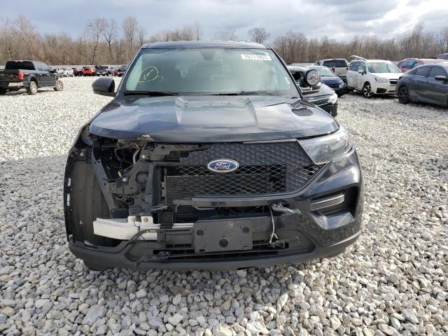 1FM5K8ABXLGC13091 - 2020 FORD EXPLORER POLICE INTERCEPTOR BLACK photo 5