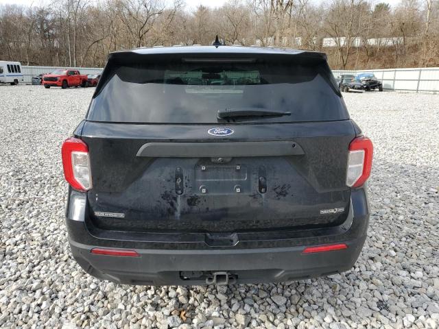 1FM5K8ABXLGC13091 - 2020 FORD EXPLORER POLICE INTERCEPTOR BLACK photo 6