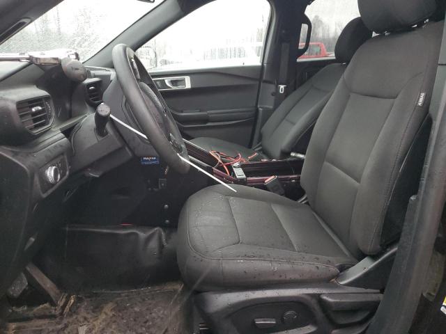 1FM5K8ABXLGC13091 - 2020 FORD EXPLORER POLICE INTERCEPTOR BLACK photo 7