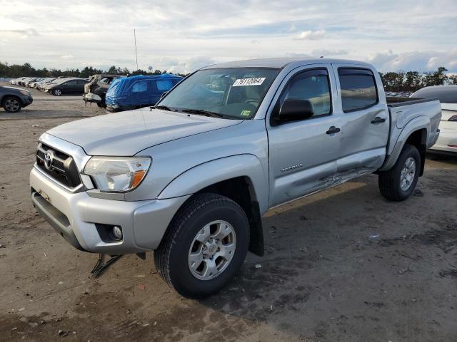 5TFJU4GN8CX017240 - 2012 TOYOTA TACOMA DOUBLE CAB PRERUNNER SILVER photo 1