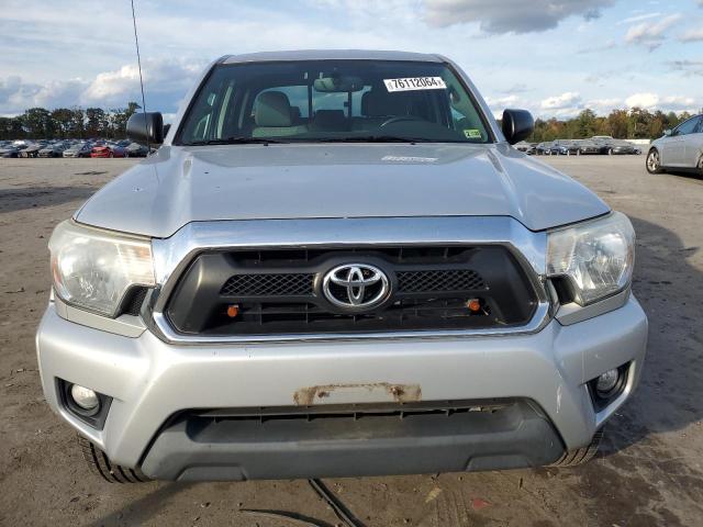 5TFJU4GN8CX017240 - 2012 TOYOTA TACOMA DOUBLE CAB PRERUNNER SILVER photo 5