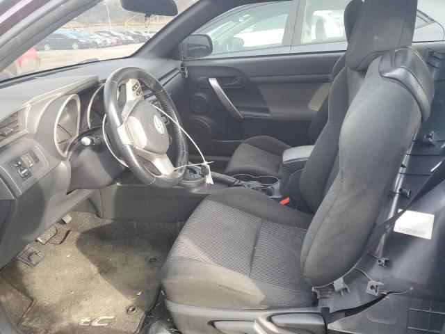 JTKJF5C73B3010251 - 2011 TOYOTA SCION TC ბურგუნდია ფოტო 7