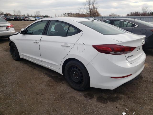 KMHD84LF6JU524485 - 2018 HYUNDAI ELANTRA SEL WHITE photo 2