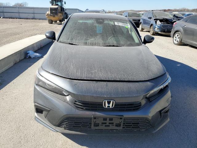 2HGFE2F2XPH571695 - 2023 HONDA CIVIC LX CHARCOAL photo 5