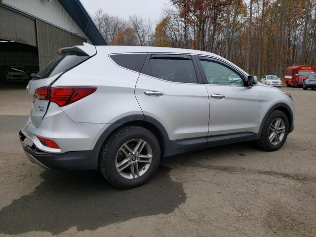 5XYZTDLB0HG442463 - 2017 HYUNDAI SANTA FE S SILVER photo 3