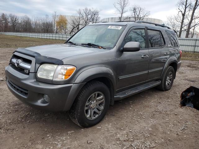 5TDBT48A25S233967 - 2005 TOYOTA SEQUOIA LIMITED GRAY photo 1