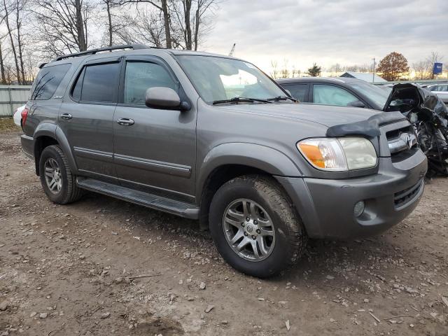 5TDBT48A25S233967 - 2005 TOYOTA SEQUOIA LIMITED GRAY photo 4