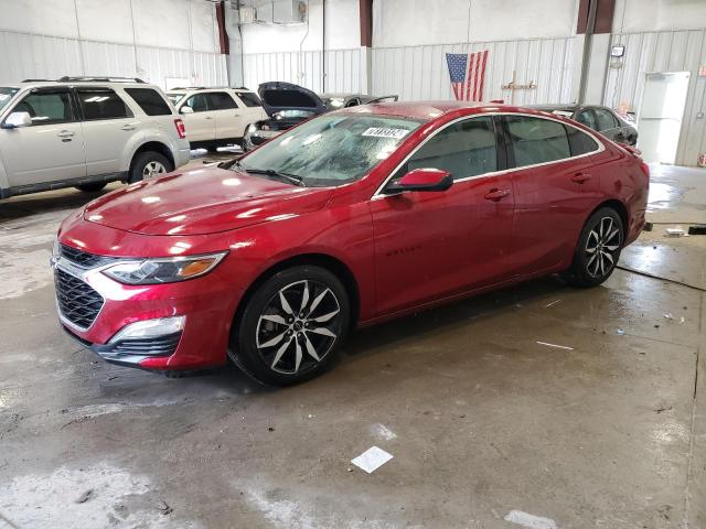 1G1ZG5ST1MF056192 - 2021 CHEVROLET MALIBU RS 勃艮第红 照片 1