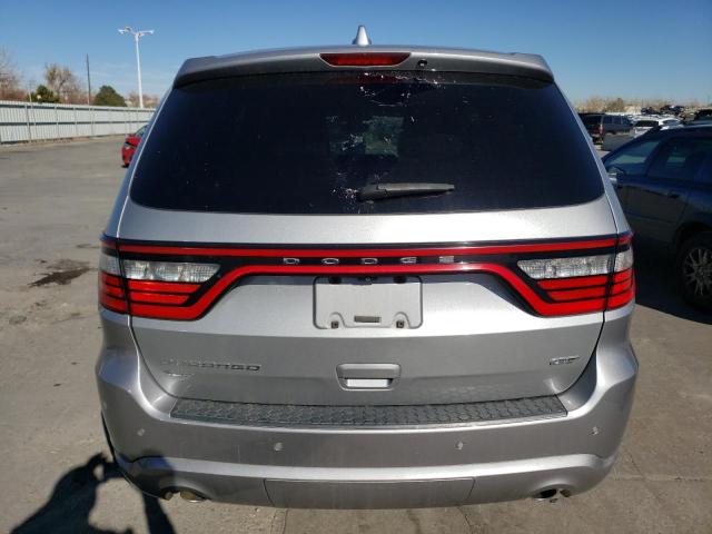 1C4RDJDG0HC896996 - 2017 DODGE DURANGO GT SILVER photo 6