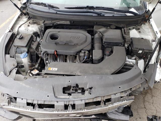 5NPE24AF5HH583111 - 2017 HYUNDAI SONATA SE WHITE photo 11