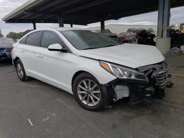 5NPE24AF5HH583111 - 2017 HYUNDAI SONATA SE WHITE photo 4