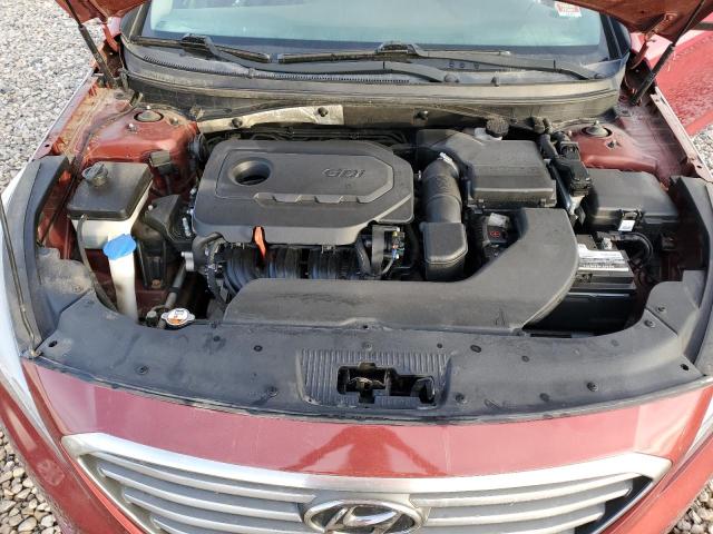 5NPE24AF4GH366115 - 2016 HYUNDAI SONATA SE RED photo 11