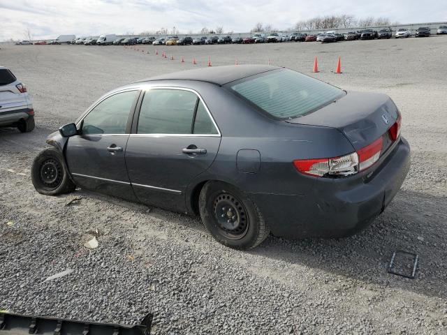 1HGCM56354A109331 - 2004 HONDA ACCORD LX BLACK photo 2