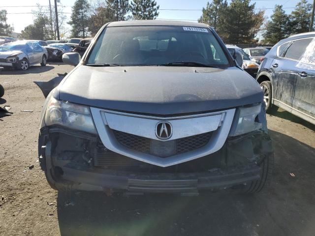 2HNYD2H71AH503726 - 2010 ACURA MDX ADVANCE GRAY photo 5